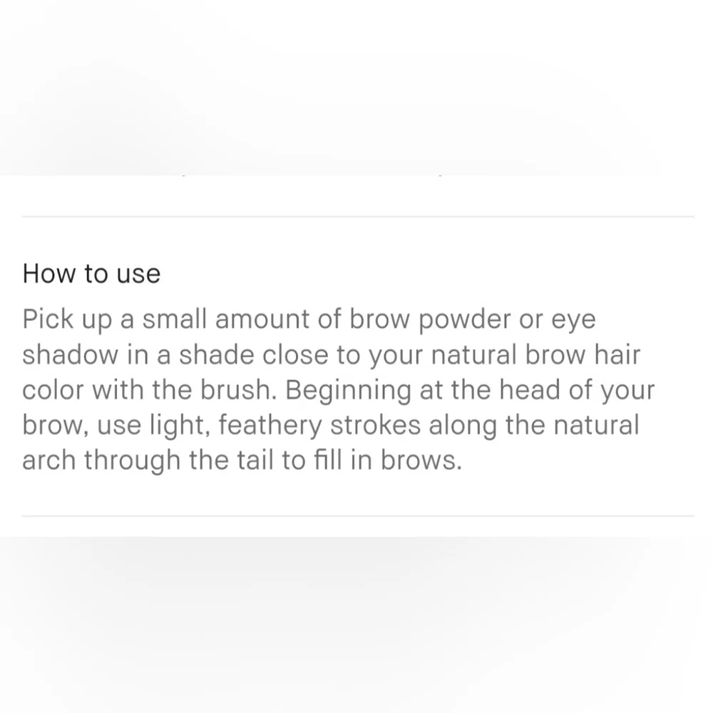 🌺Bobbi Brown Brow Brush Dual Ended Brow With Groomer Brush Makeup Brush
